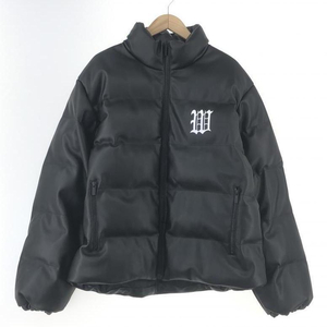 【中古】wasted paris PUFFER JACKET GUARDIAN L ブラック ウェイステッドパリス[240010423780]