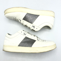 【中古】JIMMY CHOO ラメスニーカー　サイズ44 ホワイト[240010421629]_画像5