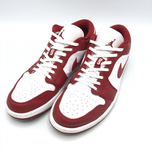 【中古】NIKE AIR JORDAN1 Low Gym Red/White 29 553558-611[240010422069]