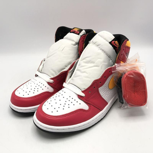 【中古】Nike Air Jordan 1 High OG Light Fusion Red 27.5cm 555088-603[240010421754]