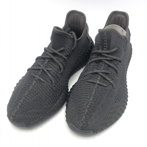 【中古】adidas Yeezy Boost 350 V2 Black 27.5cm FU9006[240010423134]