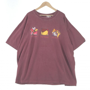 【中古】Walt Disney World くまのプーさん Tシャツ XXL バーガンディー メキシコ製 ウォルト ディズニー ワールド[249008247182]