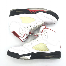 【中古】NIKE AIR JORDAN5 Retro Fire Red 28cm DA1311-102[240010423583]_画像6