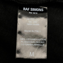 【中古】RAF SIMONS × Christiane F Tシャツ M ブラック ラフシモンズ クリスチーネ・F[240010424229]_画像4