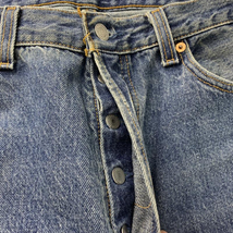 【中古】LEVI'S 90s 501 デニムパンツ W34 L32 ブルー リーバイス[240010424982]_画像5