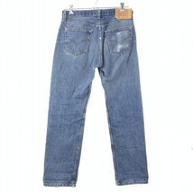 【中古】LEVI'S 90s 501 デニムパンツ W34 L32 ブルー リーバイス[240010424982]_画像2