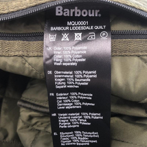 【中古】Barbour キルティングブルゾン XL カーキ バブアー[240010424435]_画像4