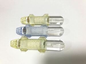 水中集魚ライト　3個セット　オレンジ　ブルー　レインボー　深海 フラッシュ　釣り　仕掛け　釣具　海釣り　深海ライト