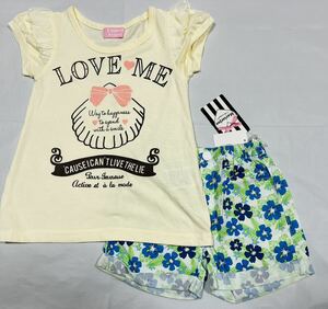 福袋3F3886*激安sale!!新品 こども服 半袖Tシャツ+ショートパンツsize110　2枚★kids★お洒落な洋服★★(まとめ売り）