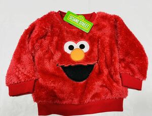 *4025* super-discount sale!! new goods ... clothes / baby clothes long sleeve sweatshirt size90 1 sheets *SESAME STREET Sesame Street 