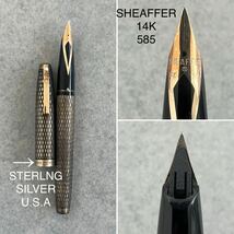 ④ビンテージ万年筆 SHEAFFER SAILOR 7本セット 14K【1970年代〜1980年代】昭和ヴィンテージペン シェーファー セーラー ゴールド シルバー_画像6