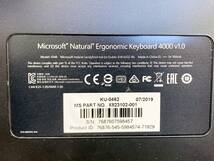 1円スタート 中古 Microsoft Natural Ergonomic Keyboard 4000 V1.0 エルゴノミクス USBキーボード 難あり●「管理No.KA2632」_画像10