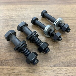 ミラージュ CJ4A 2WD フロント用 キャンバーボルト 鬼キャン 1.5度～3度 4本セット 特殊タイプ 鬼キャンボルト 車高調