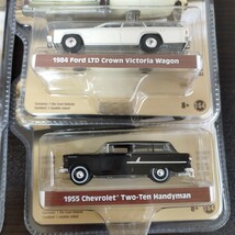 TADCT　GREENLIGHT グリーンライト 1/64 Estate WAGONS 6個セット_画像4