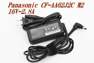 ★大量入荷★送料無料★ Panasonic 純正 中古 ACアダプター 電源コード付き CF-AA62J2C M2 16V 2.8A