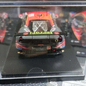 Ferrari 488 GTE No.61 Clearwater Racing Le Mans 2017 W.S.Mok - K.Sawa - M.Griffin （1/43スケール LSLM072）の画像4