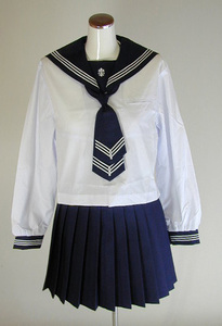 A9*[ new goods ] replica * white 100 . an educational institution high school * summer sailor suit ( super .. size )