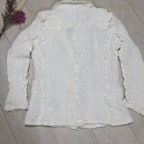 ■【超美品】イッセイミヤケ me ISSEY MIYAKEレディース ジャケット白色■の画像2