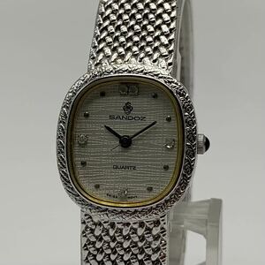 ◆【売り切り】SANDOZ（サンドス）レディース腕時計 クォーツ 