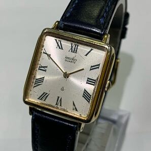 ▲【売り切り】SEIKO セイコー クォーツ 角型 腕時計43-3350 の画像1