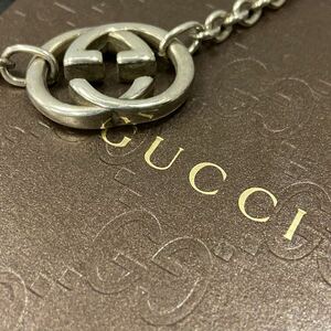 ◆【売り切り】GUCCI グッチ インターロッキングG シルバー ネックレス 925