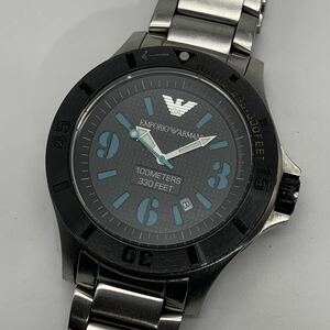 ◇【売り切り】EMPORIO ARMANI（エンポリオアルマーニ）メンズ腕時計 AR-0630 QZ