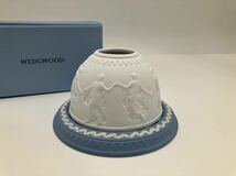 ●【売り切り】WEDGWOOD（ウェッジウッド）ジャスパー キャンドルホルダー ドーム型 _画像1