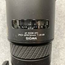 ◯【売り切り】SIGMA（シグマ）カメラレンズ AF ZOOM APC 70-210mm 1:2.8 _画像5