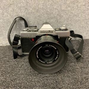 ▲【売り切り】MINOLTA ミノルタ　フィルムカメラ　1:3.5 f=28mm XG-E スピニングリ