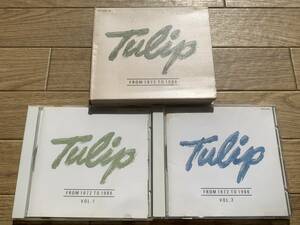 チューリップ　青春の影 1972~1986　ベストアルバム　2枚組CD TULIP/AH