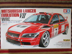 タミヤ 1/24 三菱 ランサー エボリューションⅦ WRC LANCER EVOLUTION MITSUBISHI