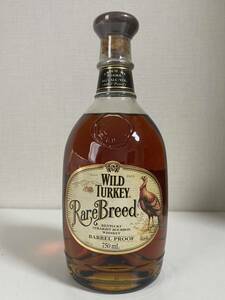 【古酒・未開栓】WILD TURKEY RARE BREED ワイルドターキー レアブリード バーボン ウイスキー 750ml 54.1%