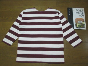 WAREHOUSE ウエアハウス WARE HOUSE ダックディガー DUCK DIGGER ボーダー 7分袖 七分袖 4051 Tシャツ ロンT 長袖Tシャツ 40