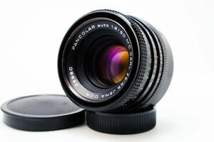 【整備品/テスト画像有】CARL ZEISS JENA PANCOLAR AUTO 50mm f1.8 / M42マウント レンズ ドイツ製 1975-1981年代 パンカラー #2