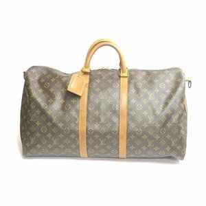 LOUIS VUITTON　ルイヴィトン　M41414　キーポルバンドリエール55　ボストンバッグ　※1か所ビス取れ有り【送料無料】 中古品 used B