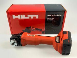 【中古】HILTI ヒルティ 充電式 アングルグラインダー AG4S-A22【同梱不可】