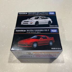 タカラトミーモール　インプレッサ　スバル　MAZDA マツダ　サバンナ　RX7 トミカ　プレミアム