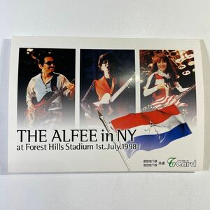 ★送料無料★新品未使用【東京都交通局 Tカード THE ALFEE in NY 1998】 営団地下鉄　都営地下鉄 