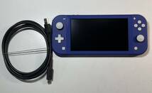 Mar-12★動作確認済 美品 Nintendo Switch Lite ブルー 本体 HDH-001任天堂 ニンテンドー スイッチライト _画像1