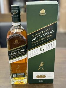 ★未開封品★ジョニーウォーカー15年　 GREEN LABEL 700ml