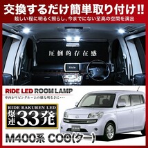 COO(クー) ルームランプ LED RIDE 33発 4点 M401S M402S M411S [H18.5-H25.1]_画像1