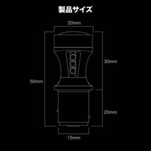 ハッキリ2段階発光 マジ明るいLED 90W S25 ダブル 180度段違いピン 1157 18連 1個 12V/24V兼用 ブレーキランプ球 1080ルーメン_画像3