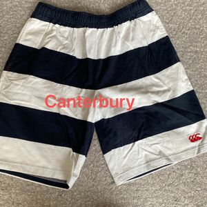 Canterbury ネイビーホワイトパンツXL