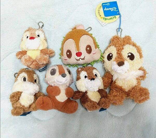 ディズニー ぬいぐるみ チップとデール