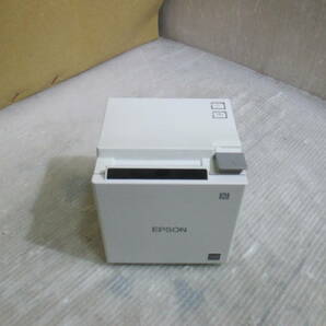 [EP06/E60315]3美品★EPSON TM-m10 621 Model:M332B スタイリッシュコンパクトレシートプリンター（ホワイト）★の画像5