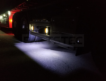 20個セット ホワイト 白色 24V LED ライト トラック タイヤ灯 サイドマーカー ランプ 作業灯 S25 10個連結×2 /146-30×2 N-2_画像2