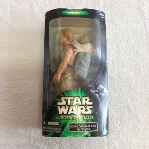 S4 STARWARS POWER OF THE JEDI スターウォーズ HASBRO LUKESKYWALKER & YODA フィギュア 12 2001 vintage パワーオブザジェダイ 