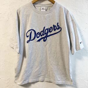 MG64 MLB LA DODGERS ロサンゼルス ドジャース Tシャツ vintage ヴィンテージ 古着 L CAITAC FAMILY 