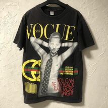 A11 ケイトモス フォトTシャツ ブラック vintage カニエウェスト ケイトモス ヌード ラップT バンド MADE IN USA アメリカ製 _画像1