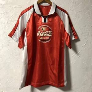 WC31 Coca-Cola サッカー ユニフォーム 2002 FIFA WORLD CUP KOREA JAPAN 日韓 ワールドカップ 1999 FIFA 90s vintage ゲームシャツ